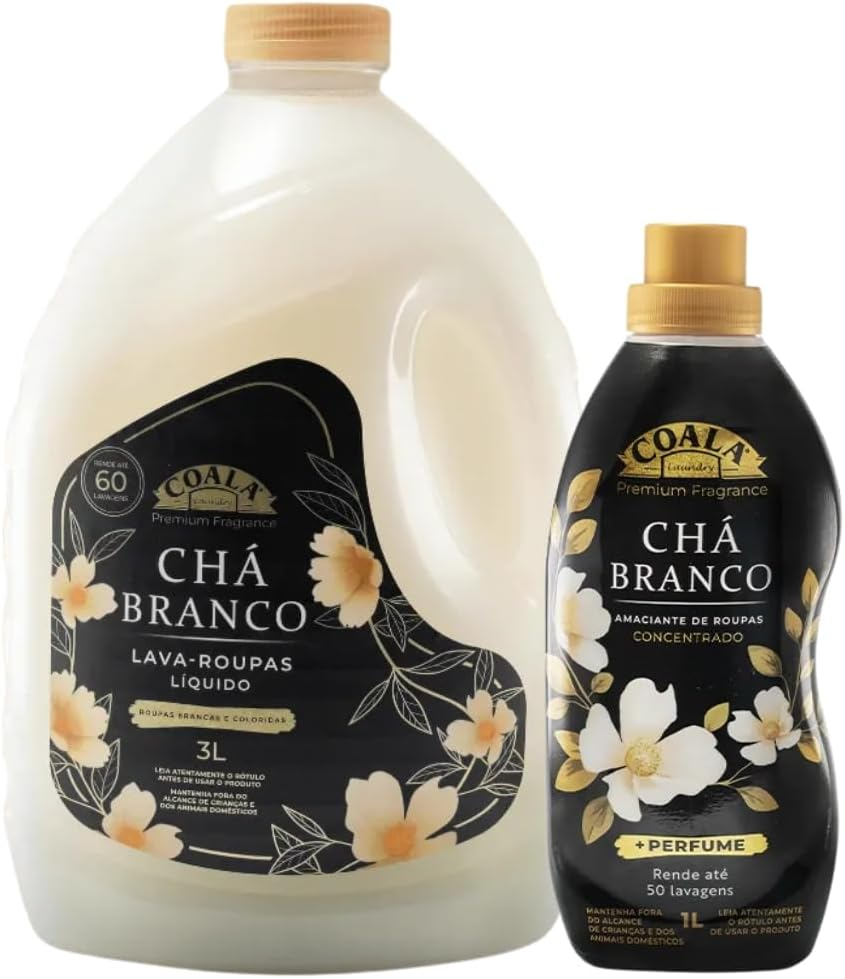 Kit Coala Laundry Chá Branco